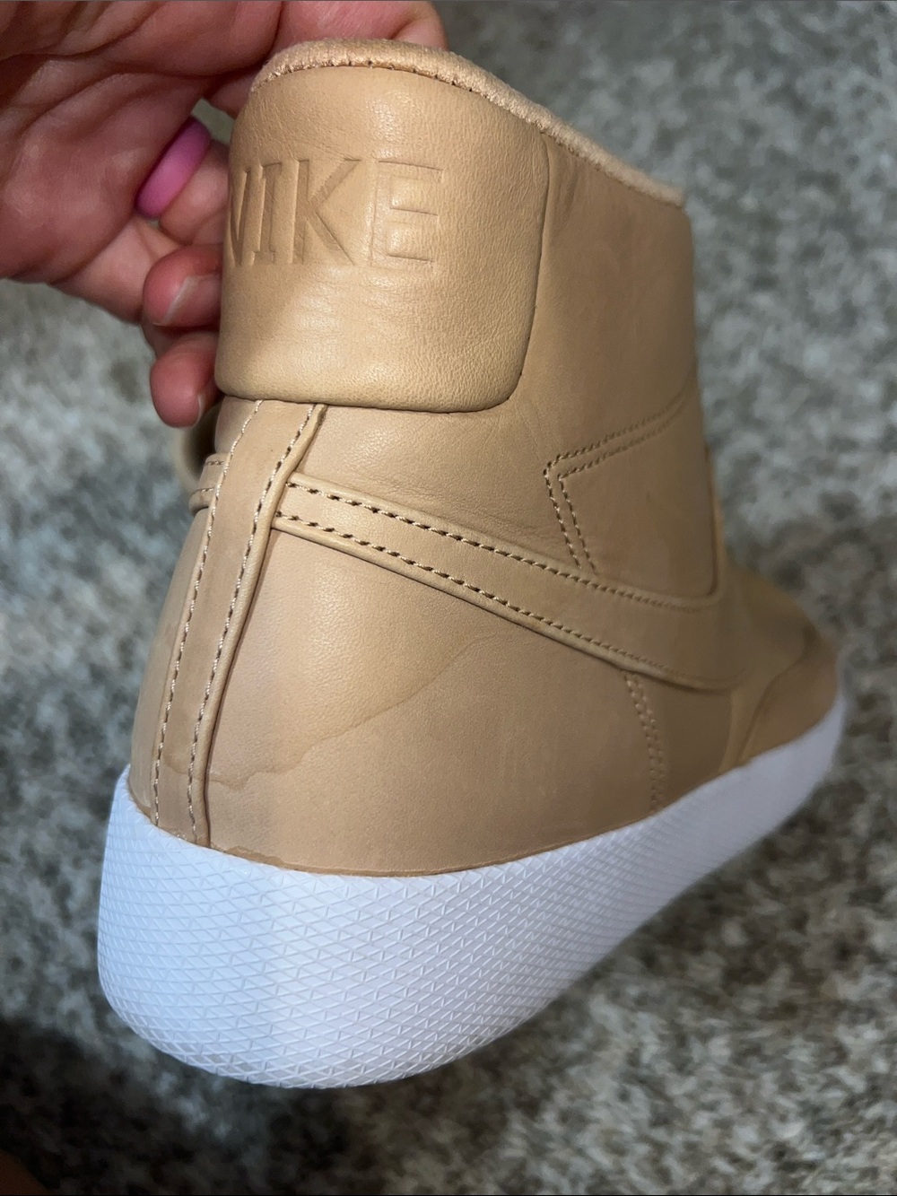 NikeLab BLAZER! Advanced Vachetta in Tan Leather - RARE! Men’s Size 10 - Picture 13 of 14